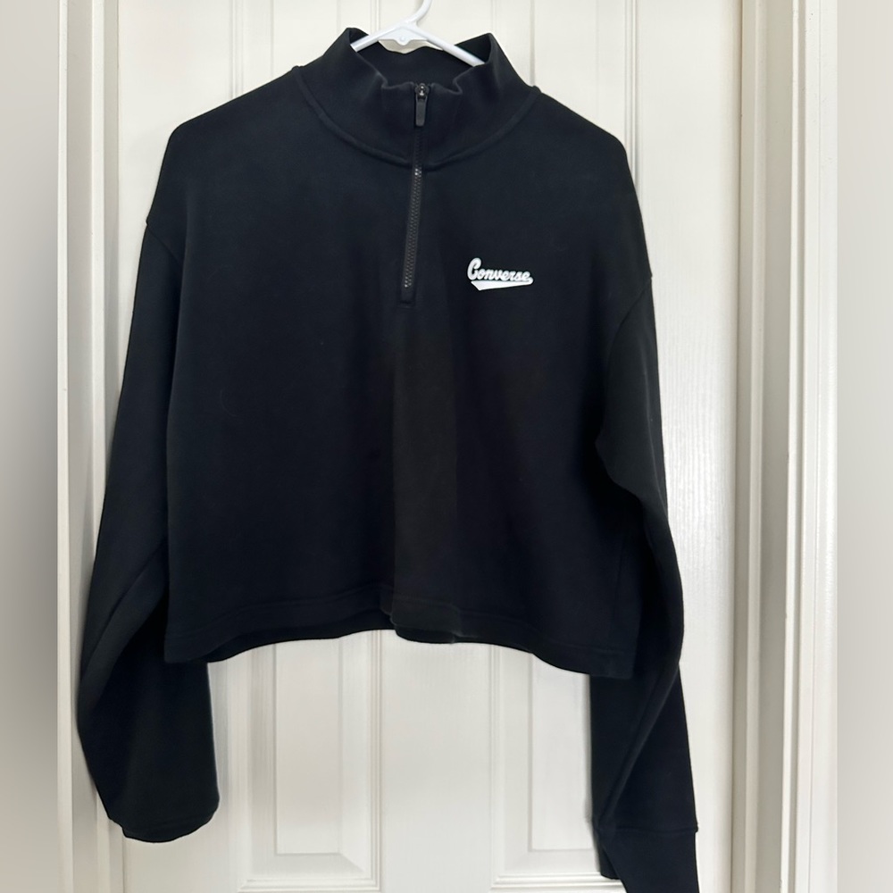 Converse half zip sweatshirt